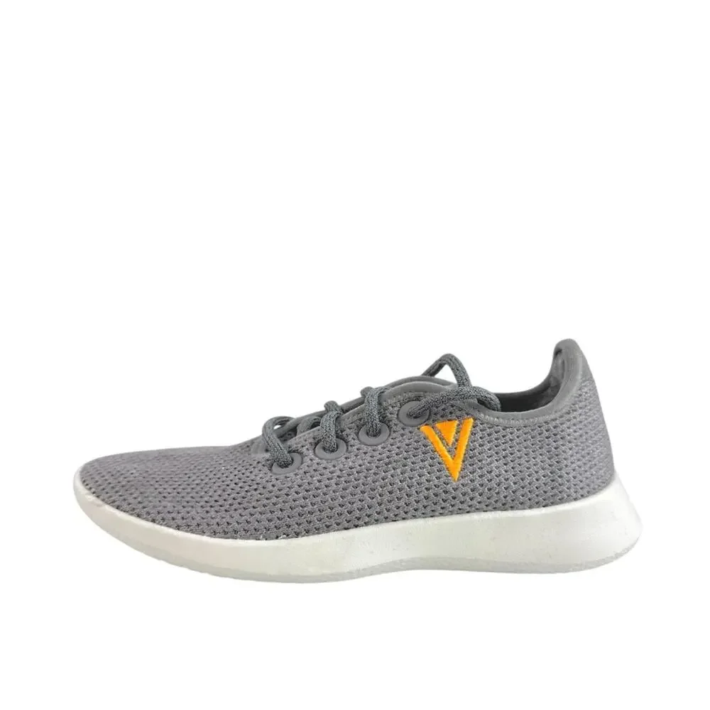 Allbirds Women's Gray Knit Lace Up Low Top Lightweight Tree Runner Shoes Size 6